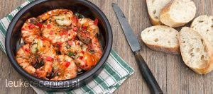 Pittige gambas