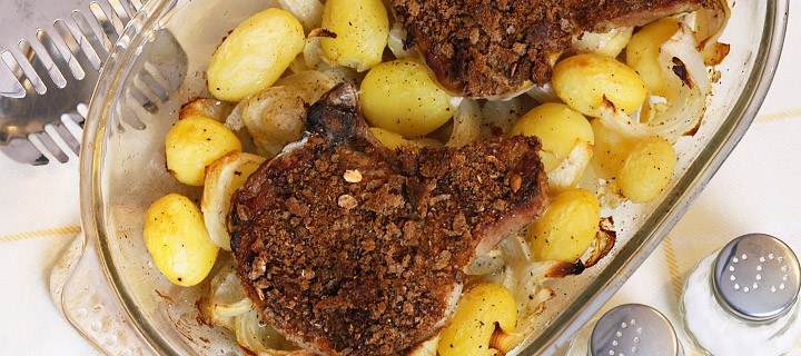 Mosterd ribkarbonade