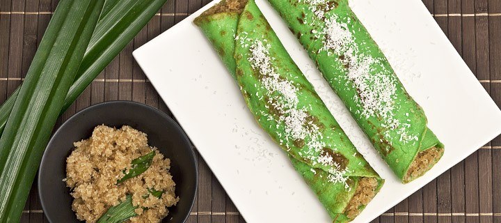 Kue dadar pannenkoek