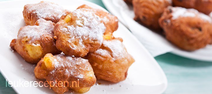 Oliebollen met appel