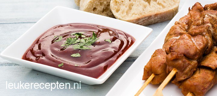 Zelfgemaakte barbecuesaus