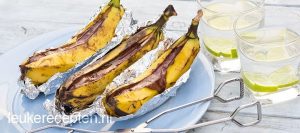 banaan van de barbecue