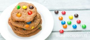 m&m koekjes