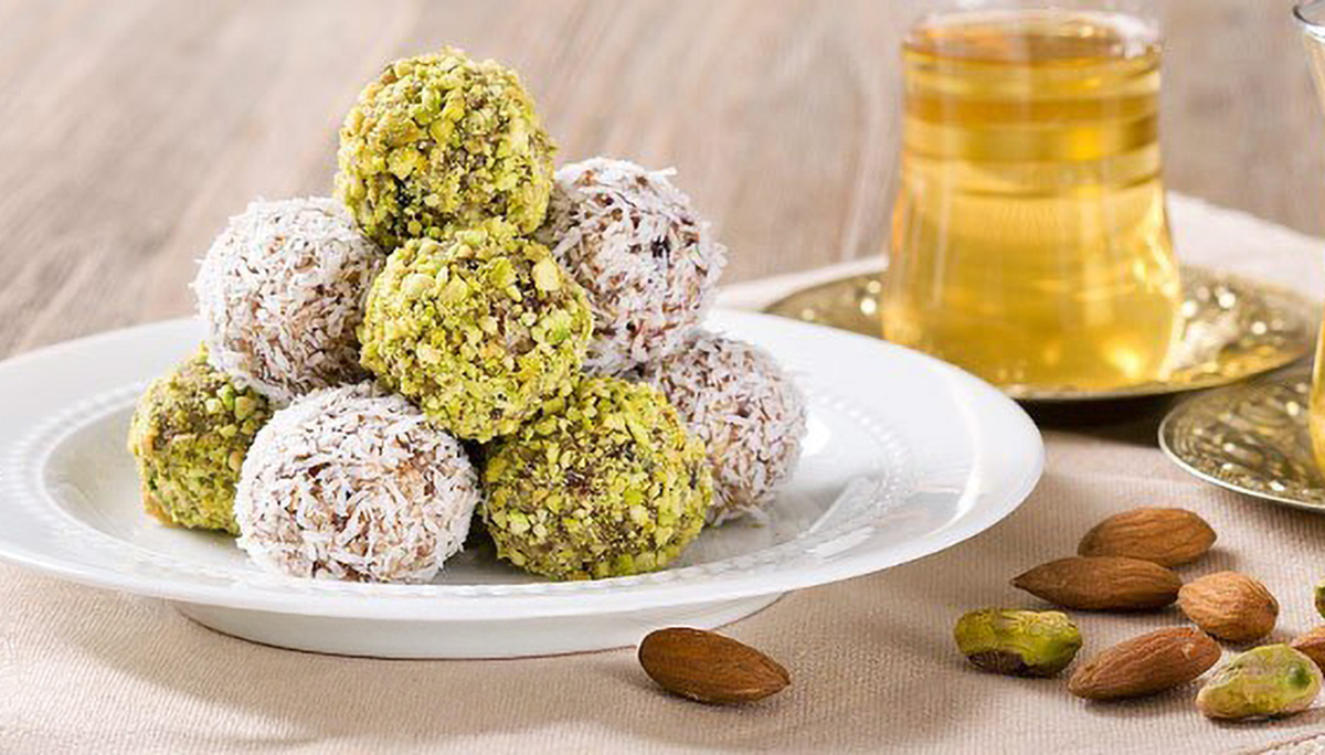 Amandel dadel truffels