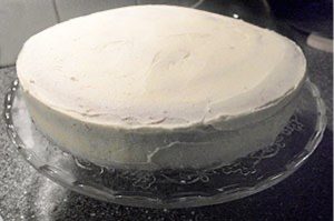 Biscuittaart fondant