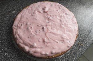 Bekleden biscuittaart