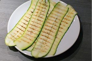 Courgette gegrild