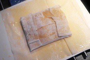 Bougatsa stap 8