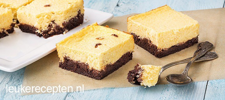 Cheesecake brownie