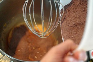 cheesecake brownie stap 2