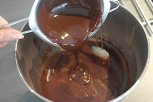 cheesecake brownie stap 3