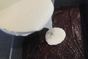 cheesecake brownie stap 5