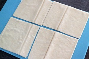 filodeeg buideltjes met geitenkaas 01