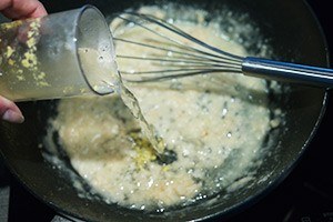 romige kip met rijst 01