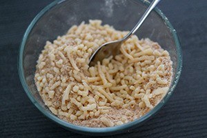 romige kip met rijst 01