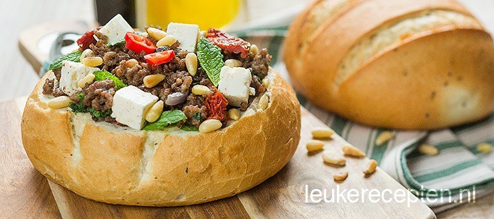 Gevulde Italiaanse bol