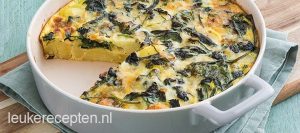 spinazie tortilla