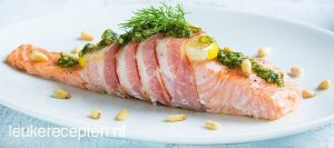 zalm met spek