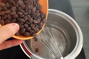 Chocolade-parfait
