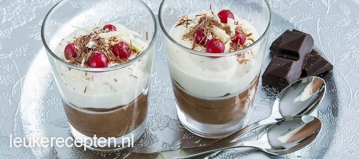 Luchtige chocolade parfait
