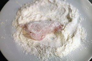 oosterse kip met sinaasappelsaus 01