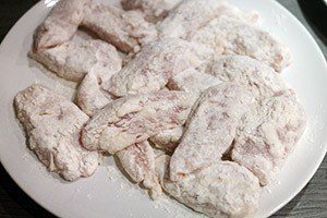 oosterse kip met sinaasappelsaus 01