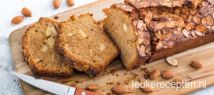 Speculaascake met appel