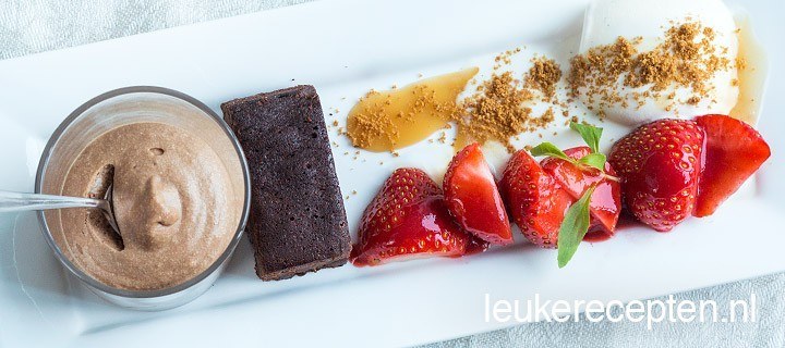 Toblerone chocolademousse dessert