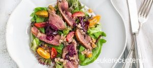 Salade eendenborst