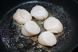 coquilles met doperwtenpuree 01