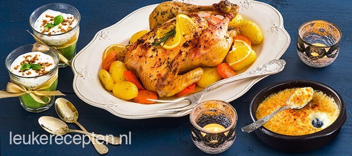 Het feestelijke kerstmenu van Sandra