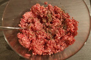 mini hamburgers met truffelmayonaise stap 1