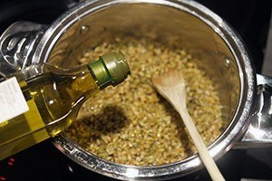 freekeh met granaatappelpitten stap 2
