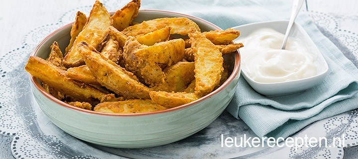Zelf super krokante aardappel wedges maken