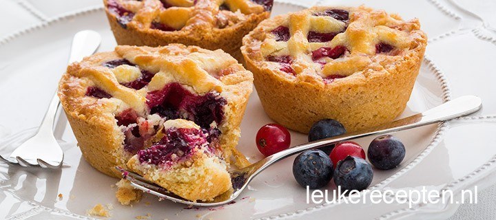 Mini bosvruchtentaartjes