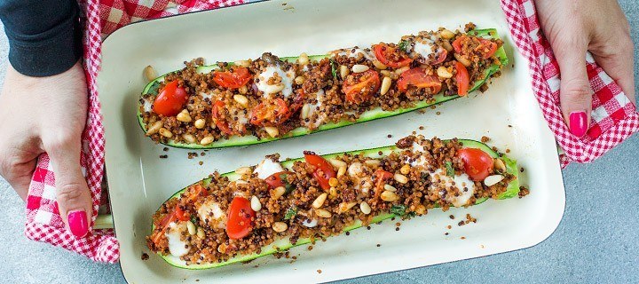 Wat is quinoa? + gevulde courgette met quinoa recept