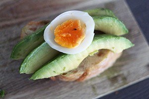 Broodjes met avocado stap 3