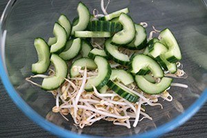 oosterse salade met biefstuk stap 2