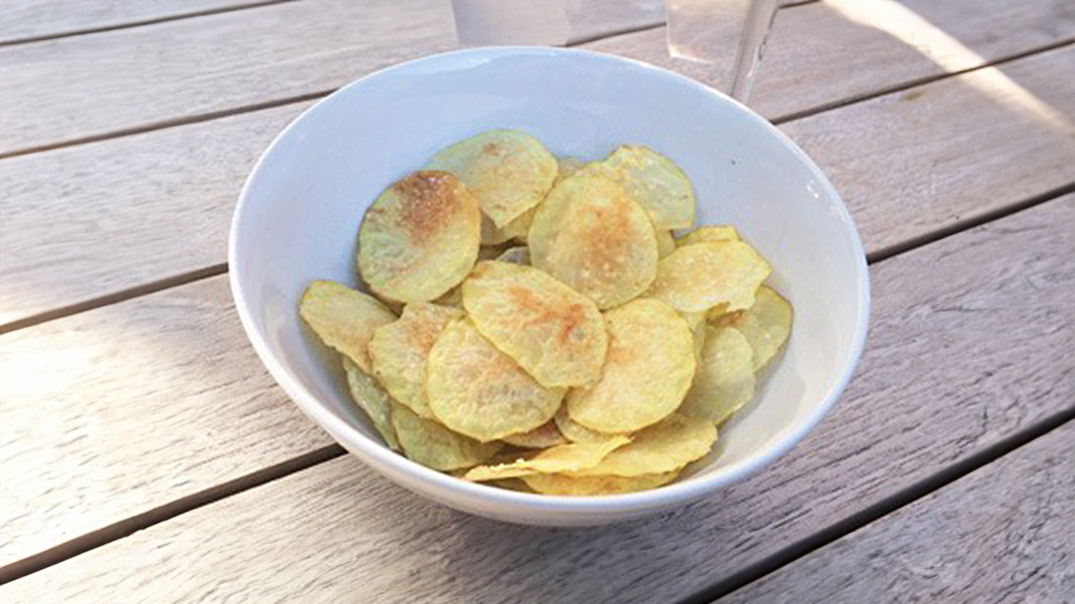 DIY: aardappelchips uit de magnetron