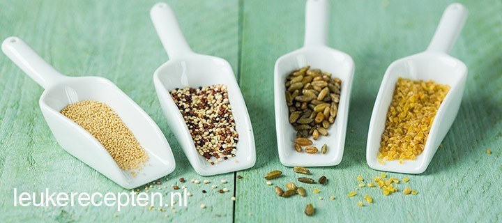 7 populaire granen en zaden op een rijtje – deel 1