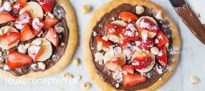 nutella pizza