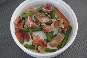 ei met asperges uit de oven stap 2
