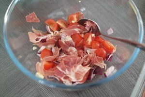 Italiaans gevulde puntpaprika stap 1