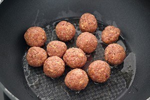 quinoa met spinazie en gehaktballetjes stap 2