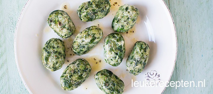 Ricotta spinazieballetjes