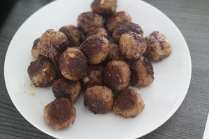 oosterse gehaktballetjes stap 3