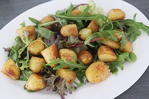 salade met geroosterde aardappels stap 2