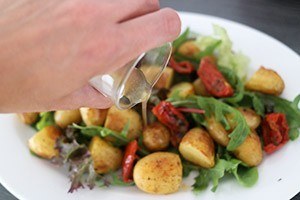 salade met geroosterde aardappels stap 3