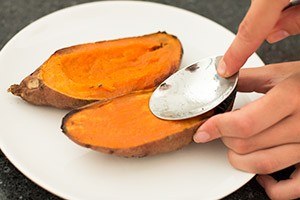 Mediterraanse zoete aardappel stap 3