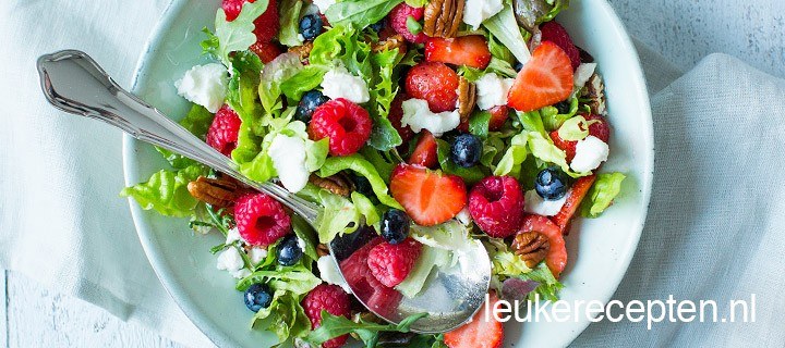 Bosvruchten salade